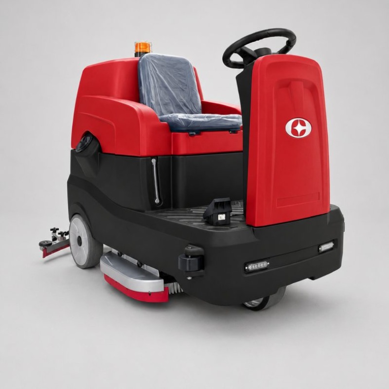 Scrubbo 86D Ride-On Industrial Floor Scrubber Dryer Machine